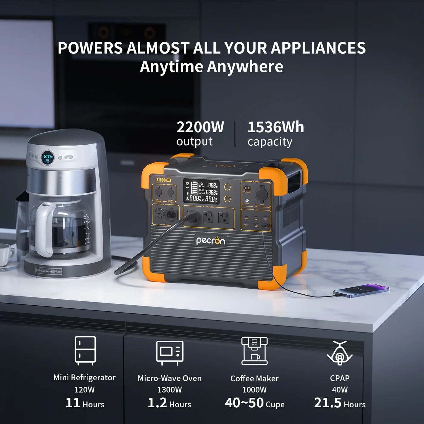 PECRON E1500LFP 230V UK
