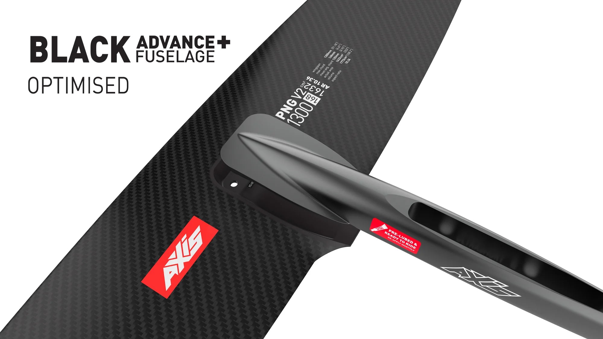AXIS PNG V2 CARBON HYDROFOIL FRONT WINGS