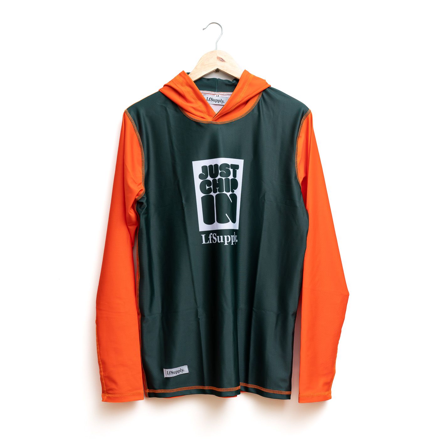 LF Supply CHIP IN - Hooded Foil Jersey