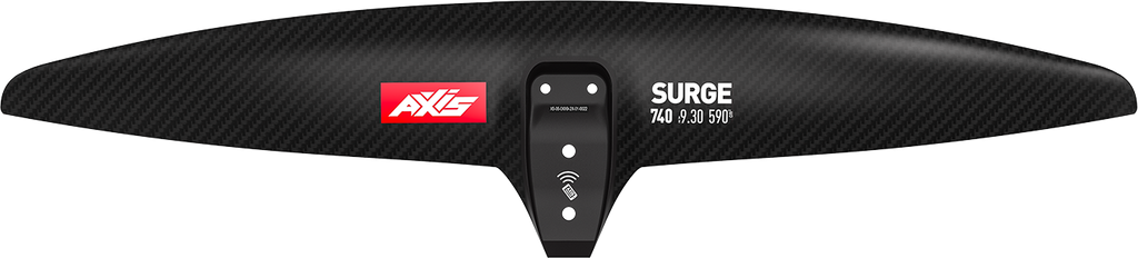 AXIS SURGE 740 Carbon Hydrofoil Wing - flat lay
