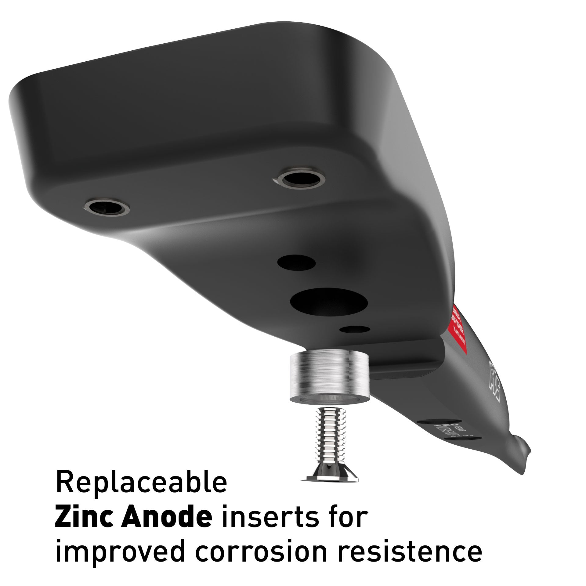 Black Advance 20 Fuselage - zinc inserts
