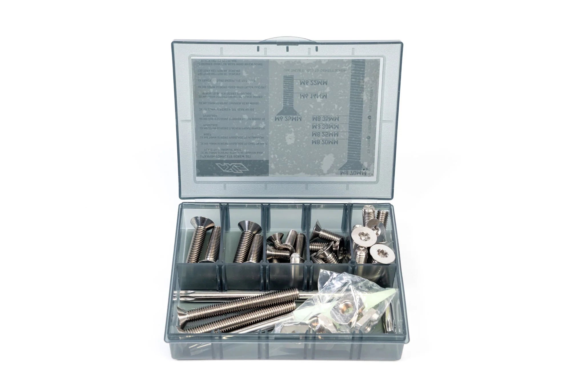 AXIS TITANIUM SCREW AND TOOLSET BAG