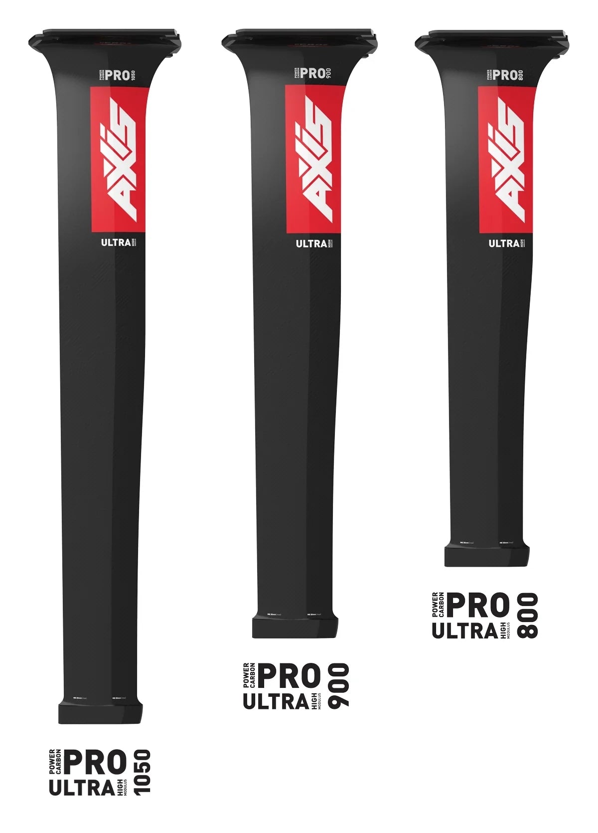 AXIS PRO ULTRA HIGH MODULUS CARBON MASTS