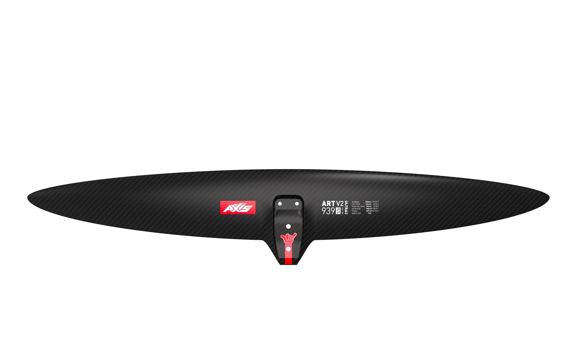 AXIS ART V2 CARBON HYDROFOIL FRONT WINGS