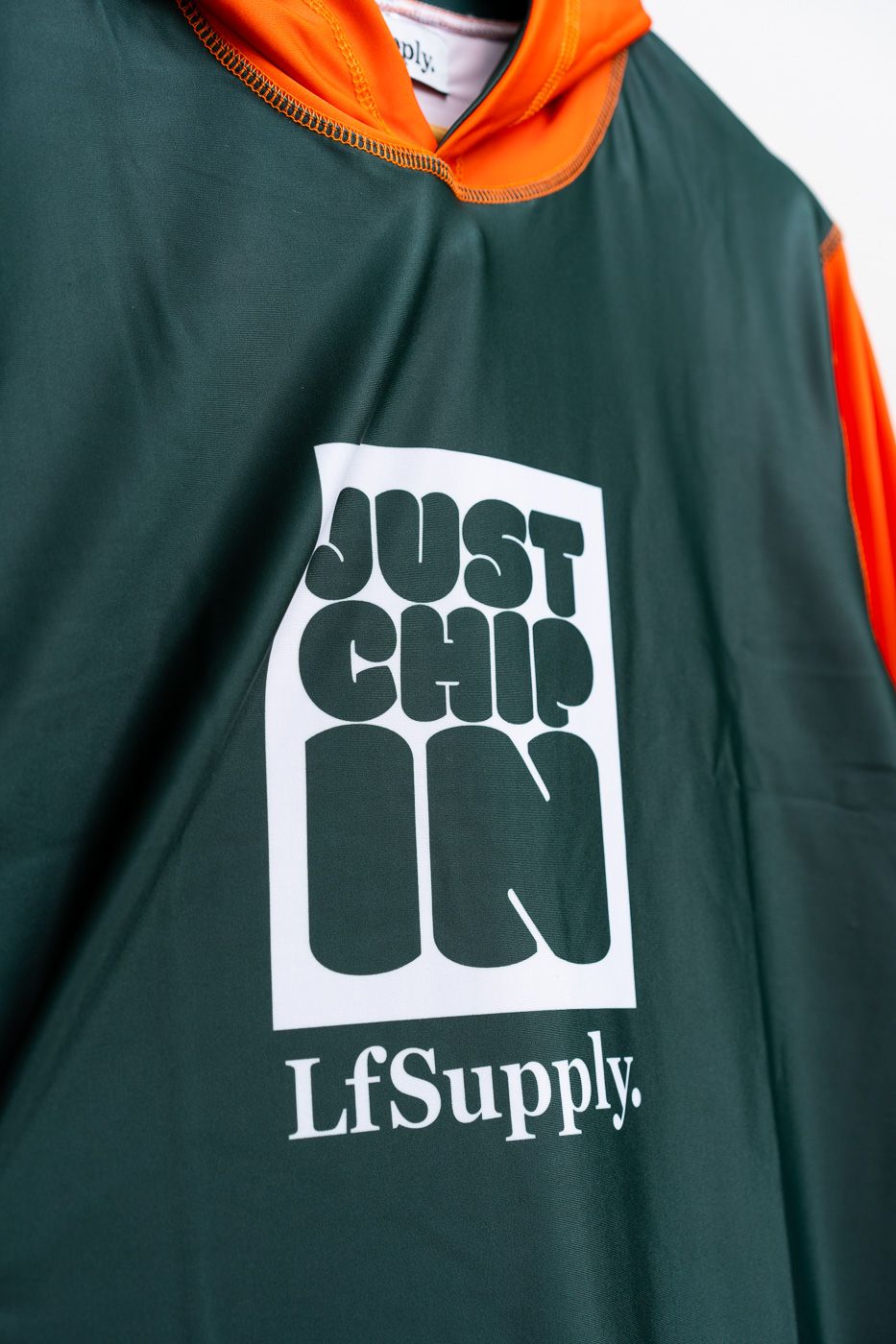 LF Supply CHIP IN - Hooded Foil Jersey