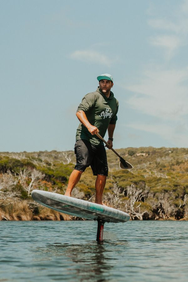 LF Supply LF Adventure Green - Hooded Foil Jersey
