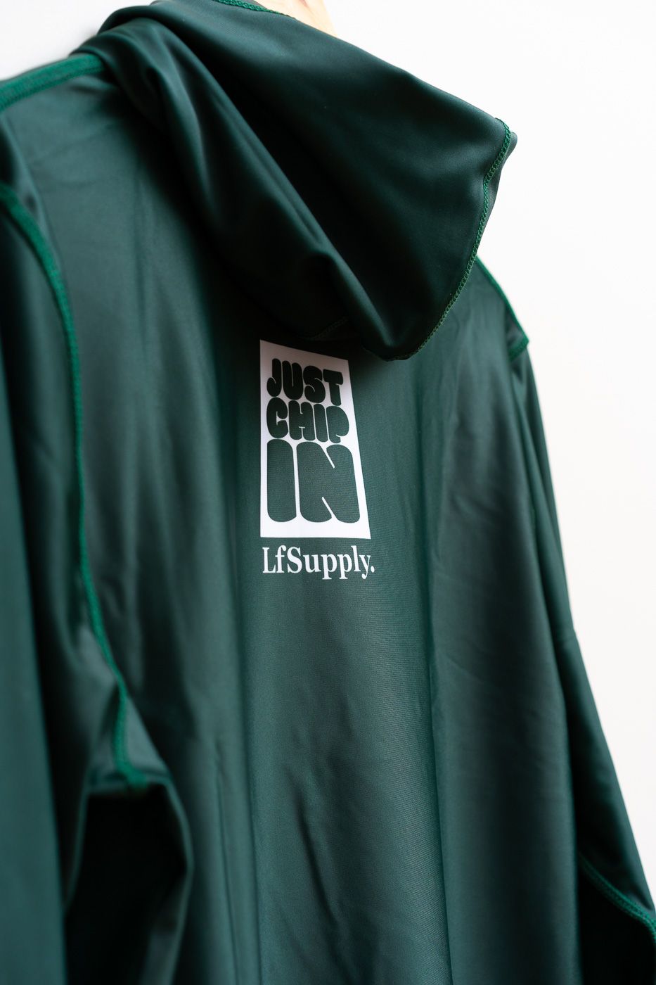 LF Supply LF Adventure Green - Hooded Foil Jersey