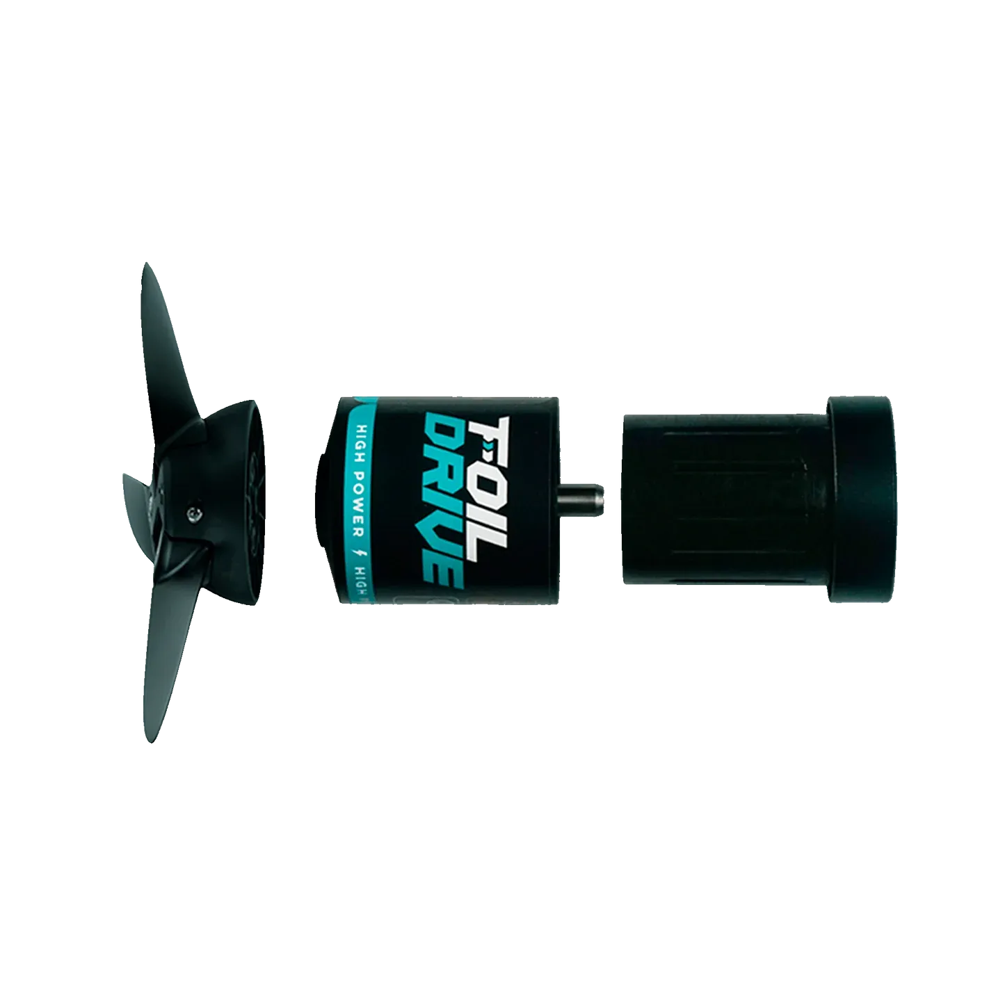 Foil Drive Integrated Mast High Power Motor w. 3 Blade Propeller