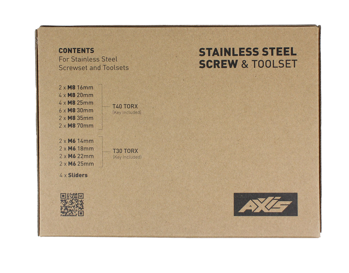 AXIS Stainless Steel Screw Box back